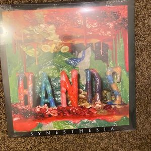 Hands vinyl “record”